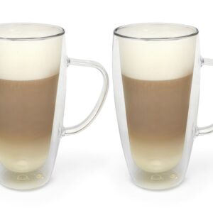 Doppelwandiges Glas Cappuccino & Latte Machiato