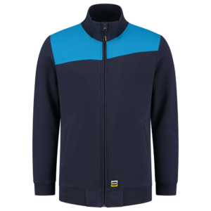 TRICORP Sweatjacke Bicolor Quernaht