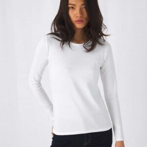 B&C Damen-Langarmshirt #E190