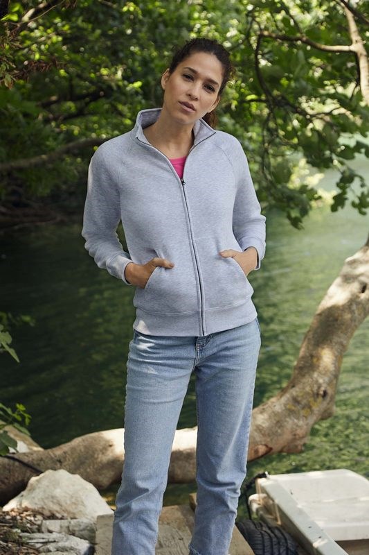 Fruit of the Loom Lady Sweat Jacket (62-116-0)