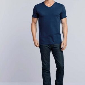 Gildan Softstyle Euro Fit Adult V-Neck T-Shirt