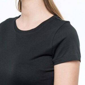 Kariban Damen-T-Shirt Supima® mit kurzen Ärmeln und Rundhalsausschnitt