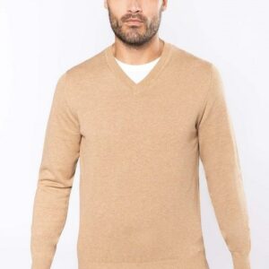 Kariban Premium-Pullover mit V-Ausschnitt