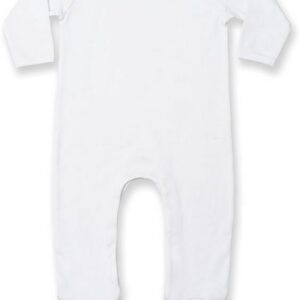 Larkwood Contrast Long Sleeved Sleepsuit