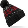 Mütze Beechfield Snowstar®, Jacquard-Qualität