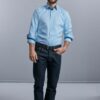 SHIRT Russell LONG SLEEVE HERRINGBONE