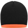 Beanie with Contrasting Border