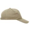 Cap 5 Panel Heavy Cotton