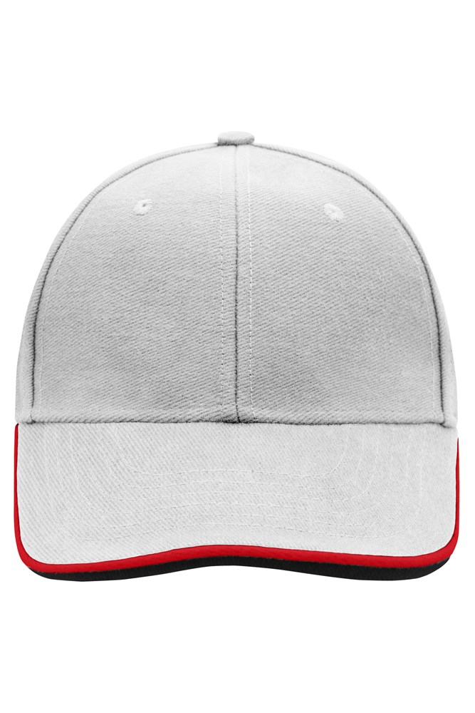 Light-grey/red/black