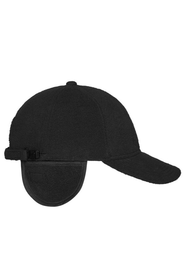 Cap 6 Panel Fleece with Earflaps