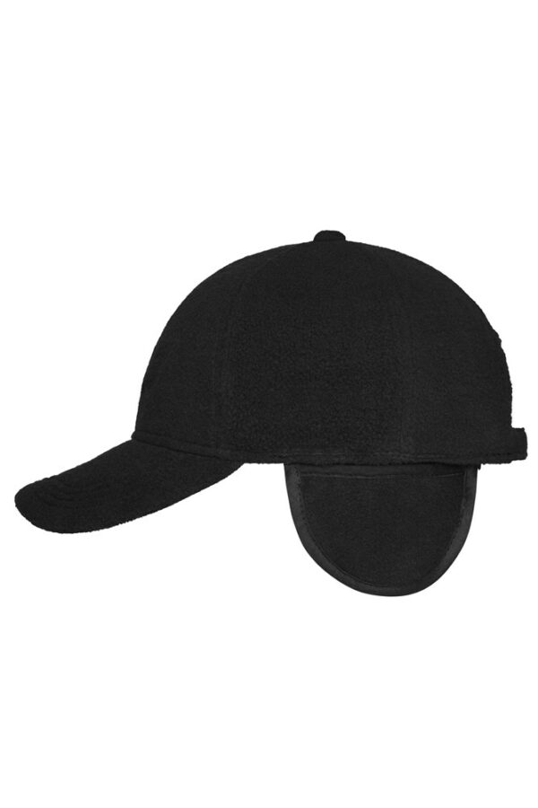 Cap 6 Panel Fleece with Earflaps