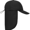 Cap 6 Panel with Neck Guard