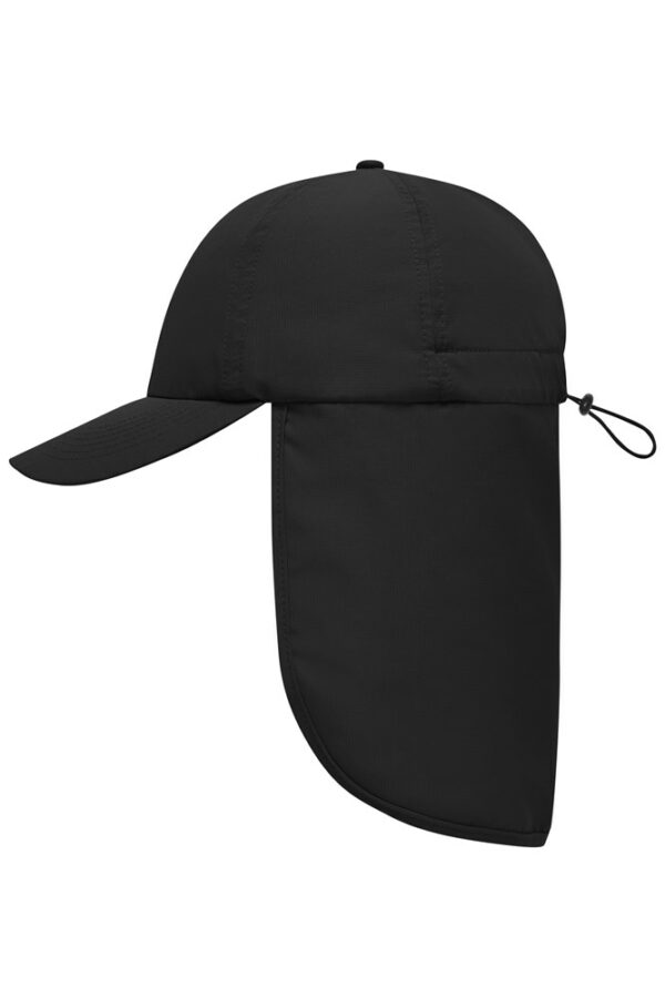 Cap 6 Panel with Neck Guard