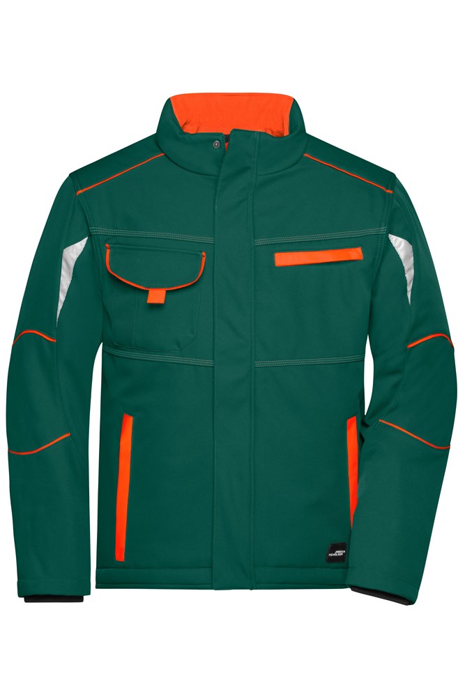 Dark-green/orange