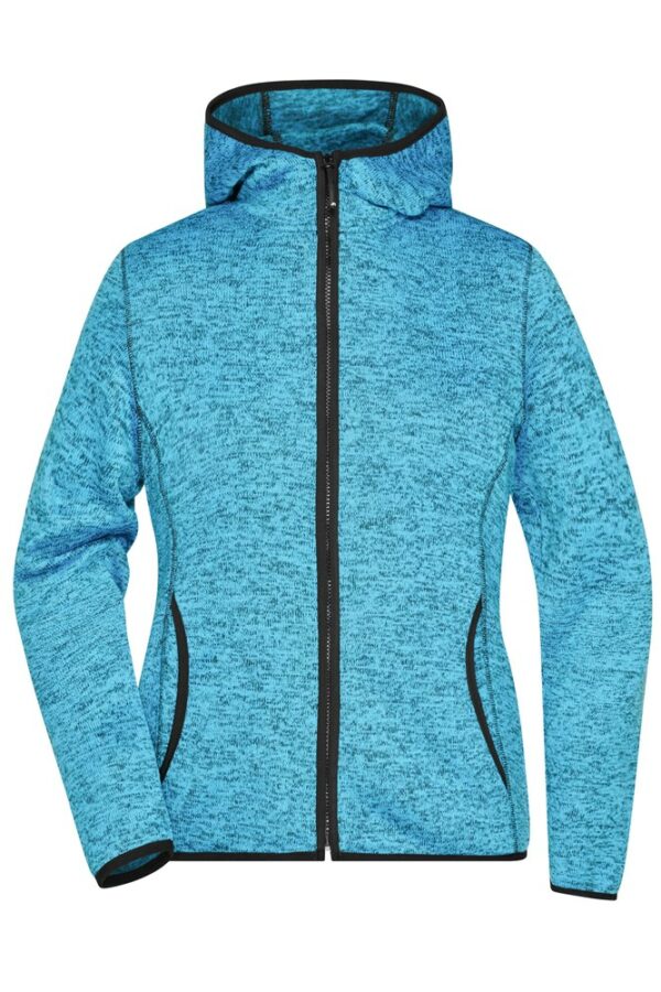 Ladies' Knitted Fleece Hoody