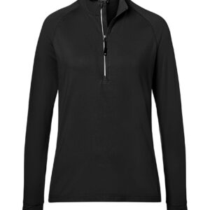 Ladies' Sports Shirt Half-Zip