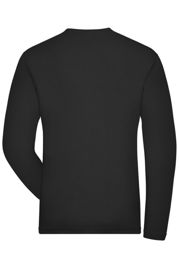 Men's BIO Stretch-Longsleeve Work - SOLID