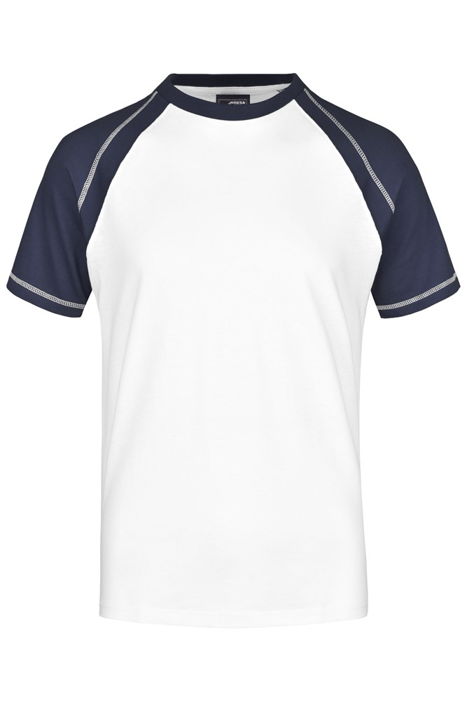 White/navy