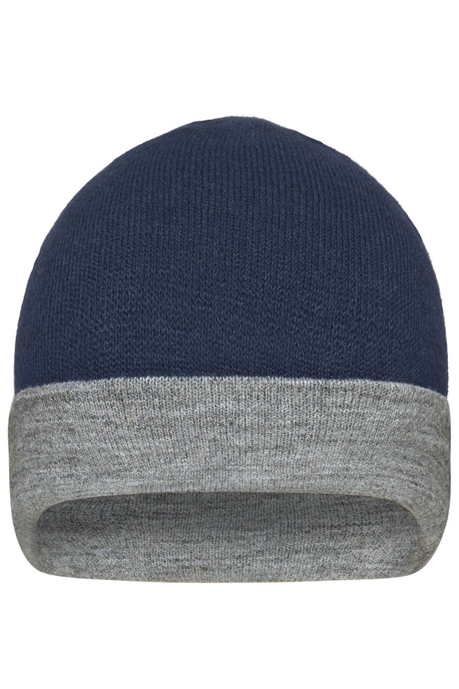 Navy/grey-heather