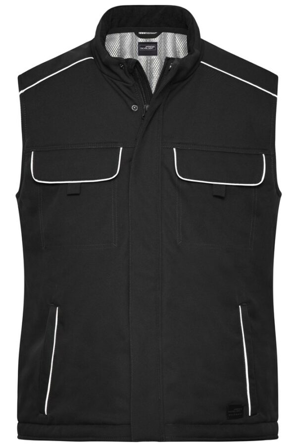 Workwear Softshell Padded Vest - SOLID