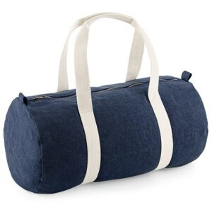 BagBase - Denim Barrel Bag