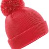 Beechfield - Junior Reflective Bobble Beanie