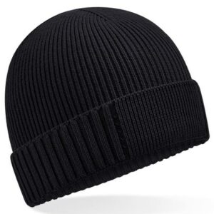 Beechfield - Organic Cotton Engineered Patch Beanie