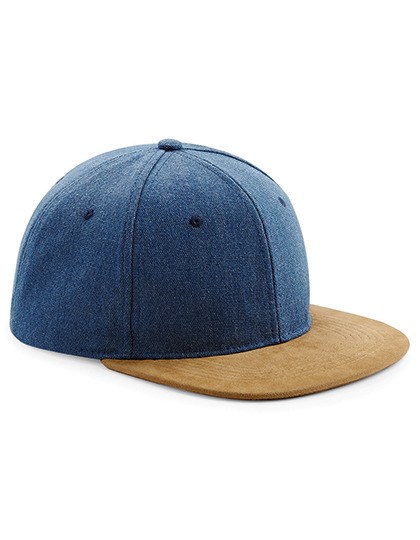 Beechfield - Suede Peak Snapback