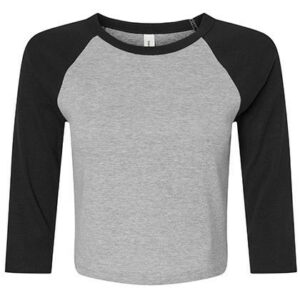 Bella - Women´s Micro Rib 3/4 Raglan Baby Tee