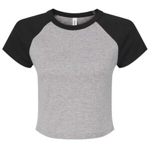 Bella - Women´s Micro Rib Raglan Baby Tee