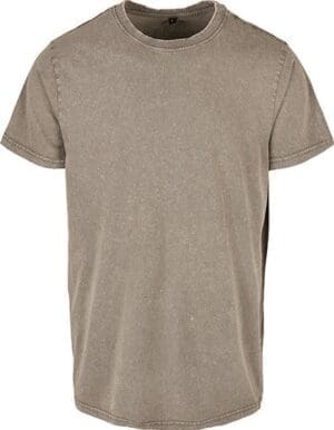 Build Your Brand - Acid Washed Round Neck Tee