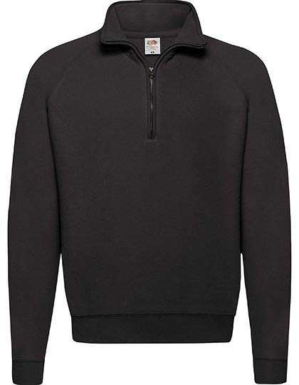 Fruit of the Loom - Classic Zip Neck Sweat