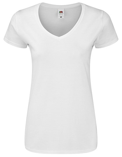 Fruit of the Loom - Ladies´ Iconic 150 V Neck T