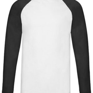 Fruit of the Loom - Long Sleeve Baseball T