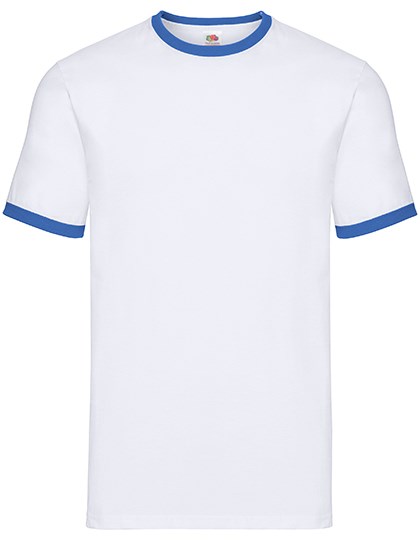 White, Royal Blue