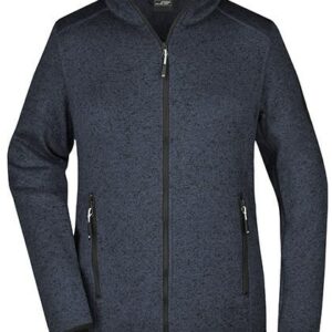 Jacket James&Nicholson - Ladies´ Knitted Fleece