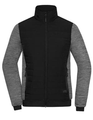 Jacket James&Nicholson - Ladies´ Padded Hybrid