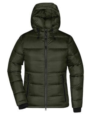 Jacket James&Nicholson - Ladies´ Padded