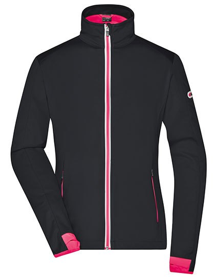 Jacket James&Nicholson - Ladies´ Sports Softshell