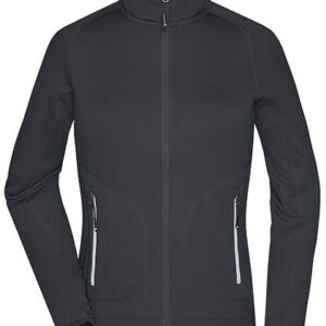 Jacket James&Nicholson - Ladies´ Stretchfleece