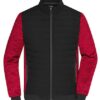 Jacket James&Nicholson - Men´s Padded Hybrid