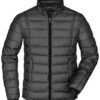 Jacket James&Nicholson - Men´s Quilted Down