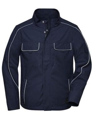 Jacket James&Nicholson - Workwear Softshell Light - SOLID