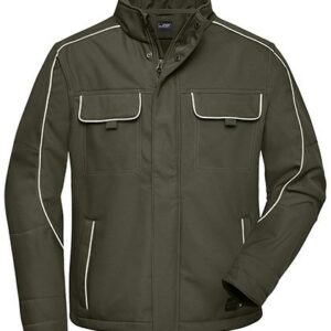 Jacket James&Nicholson - Workwear Softshell - SOLID