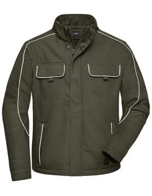 Jacket James&Nicholson - Workwear Softshell - SOLID