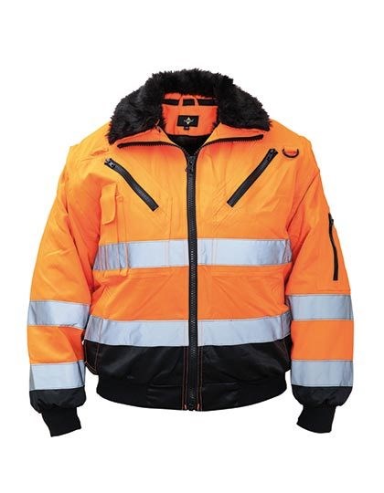 Jacket Korntex - Robust 4-in-1 Hi-Vis Pilot Oslo