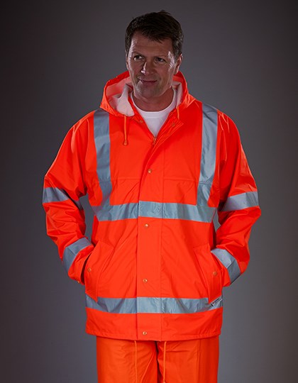 Jacket YOKO - Hi-Vis Soft Flex Breathable Rain