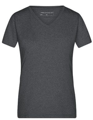 James&Nicholson - Ladies´ Heather T-Shirt