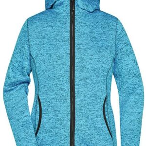 James&Nicholson - Ladies´ Knitted Fleece Hoody