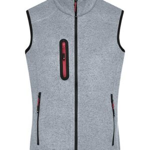 James&Nicholson - Ladies´ Knitted Fleece Vest